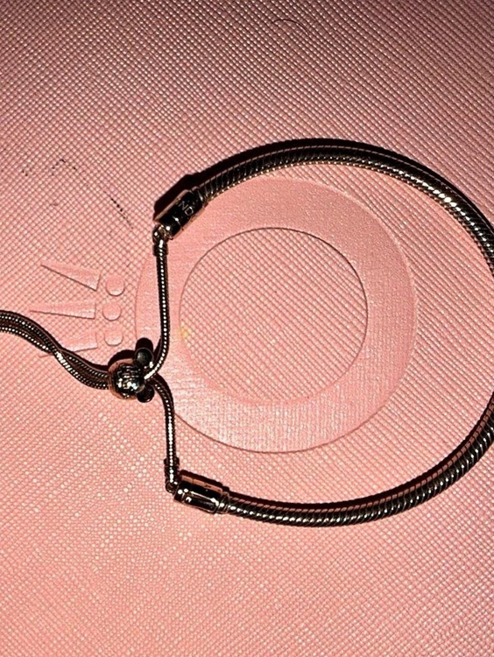 Pandora Moments Snake Chain Slider Bracelet Disney